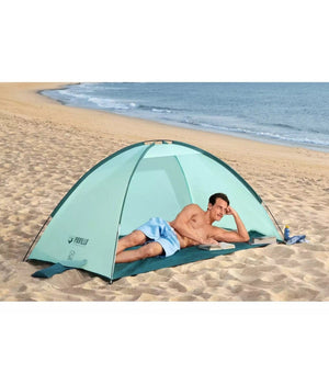 Tenda Da Spiaggia Ground Beach Giacca A Vento Per 2 Persone 220x120x95cm 68105         
