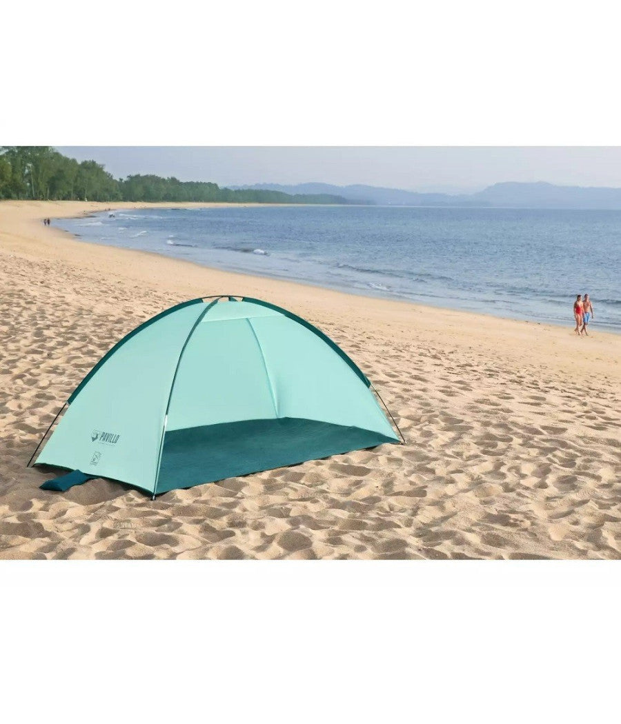 Tenda Da Spiaggia Ground Beach Giacca A Vento Per 2 Persone 220x120x95cm 68105         