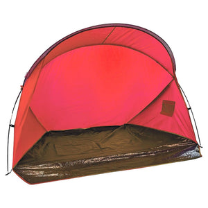 Trade Shop - Tenda Da Spiaggia Paravento Parasole Leggera Con Borsa Trasporto 215x145x130cm 206405 -        