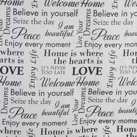 Tenda doccia 120 x 200 cm in poliestere bianco con ganci inclusi