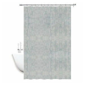 Trade Shop - Tenda Doccia Antimuffa Impermeabile 180 X 240cm Con Anelli Bagno Bianca 2d 52132 -