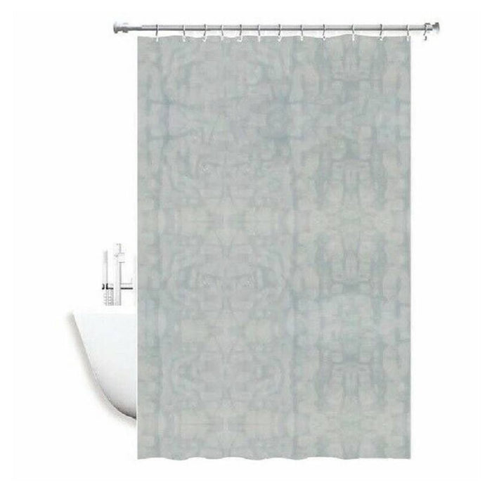 Trade Shop - Tenda Doccia Antimuffa Impermeabile 180 X 240cm Con Anelli Bagno Bianca 2d 52132 -