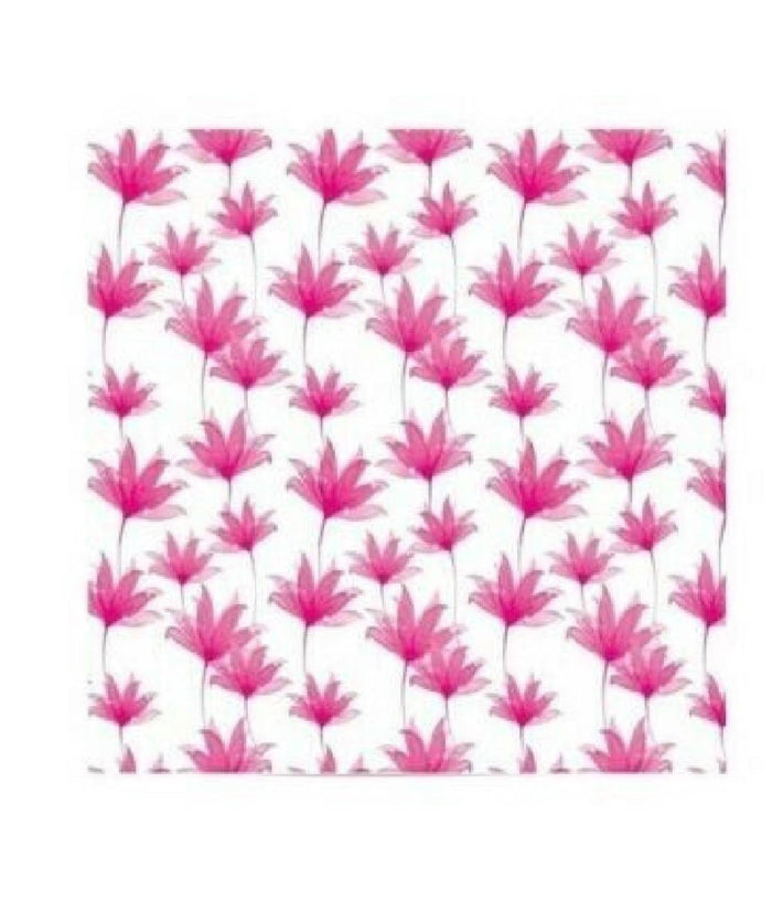 Tenda Doccia Antimuffa Impermeabile 180x200 Cm Con Anelli Bagno Fiori Rosa 59803         