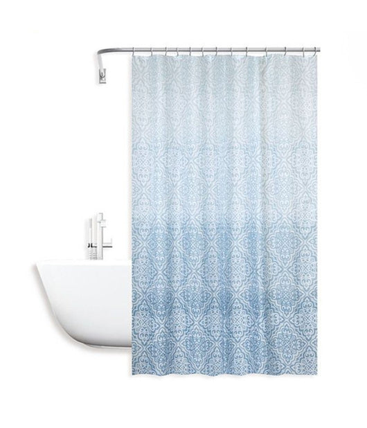 Tenda Doccia Antimuffa Impermeabile 180x200cm Con 12 Anelli Bagno Maioliche 87034         