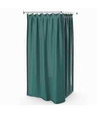 Tenda Doccia Antimuffa Impermeabile 180x200cm Con Anelli Bagno Verde Scuro 69974         