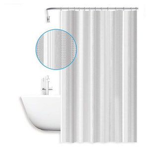 Trade Shop - Tenda Doccia Antimuffa Impermeabile 240 X 200 Cm Con Anelli Bagno 59812 -