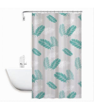 Tenda Doccia Antimuffa Impermeabile 240 X 200 Cm Con Anelli Bagno Piume 59518         
