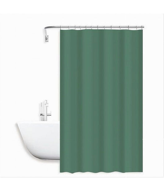 Tenda Doccia Antimuffa Impermeabile Peva 180x200 Cm Con Anelli Bagno Verde 79712         