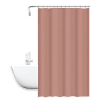 Trade Shop - Tenda Doccia Antimuffa Impermeabile Peva 240 X 200cm Con Anelli Bagno Rosa 79711         