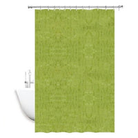 Trade Shop - Tenda Doccia Antimuffa Impermeabile Verde 180 X 240 Cm Con Anelli Bagno 2d 52132 -