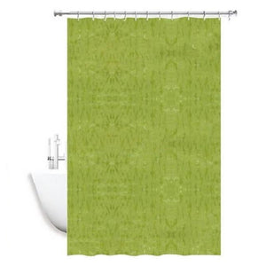 Trade Shop - Tenda Doccia Antimuffa Impermeabile Verde 180 X 240 Cm Con Anelli Bagno 2d 52132 -