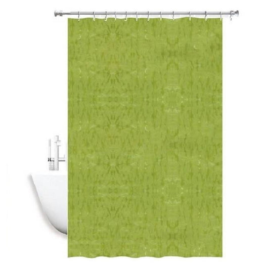 Trade Shop - Tenda Doccia Antimuffa Impermeabile Verde 180 X 240 Cm Con Anelli Bagno 2d 52132 -