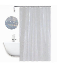 Tenda Doccia Vasca Da Bagno Effetto Cielo Stellato Con 12 Ganci 180x180 Cm 87185         