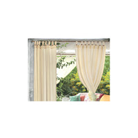 Tenda gazebo idrorepellente tortora 140x270 cm – Poliestere con passanti e bottoni