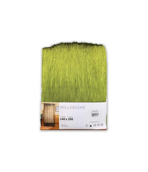 Tenda Millerighe A Fili Sfumati 140 X 290 Cm Per Interni Divisoria Decorativa  Verde Reseda       