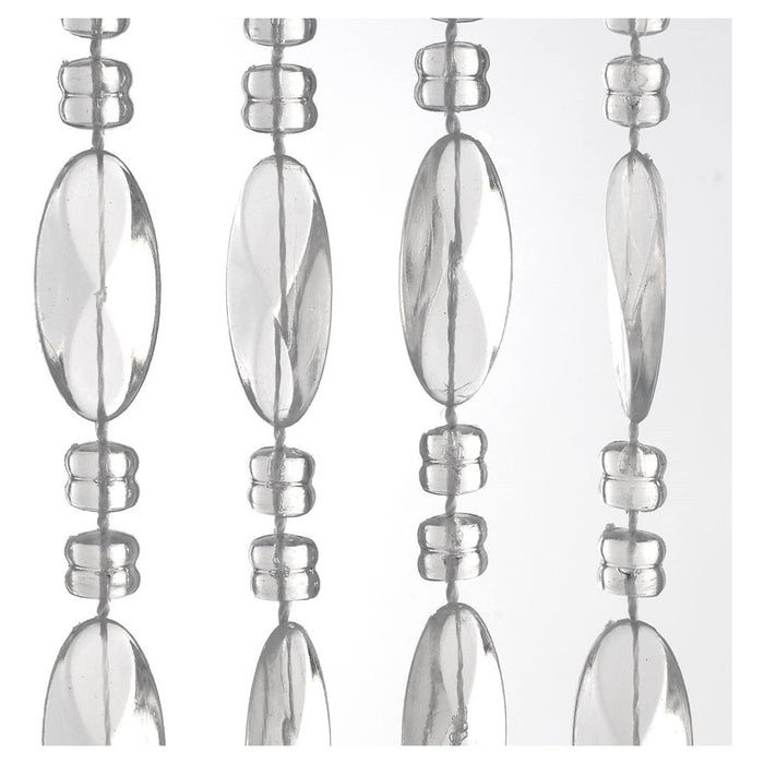 Trade Shop - Tenda Moschiera Antimosche Con Fili Perline Trasparente In Pvc 140x230cm Tpl47 017341 -