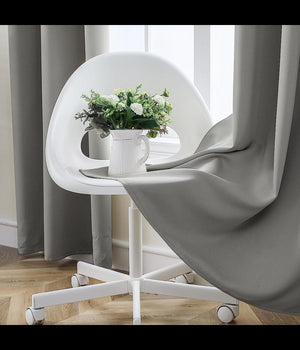 Tenda Oscurante Nogah Pannello Singolo 8 Borchie Porta Finestra Bastone 140x180         