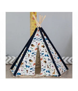 Tenda Per Animali Domestici Cani Gatti Lavabile Cuccia In Tela Cotone 50x50x70cm         