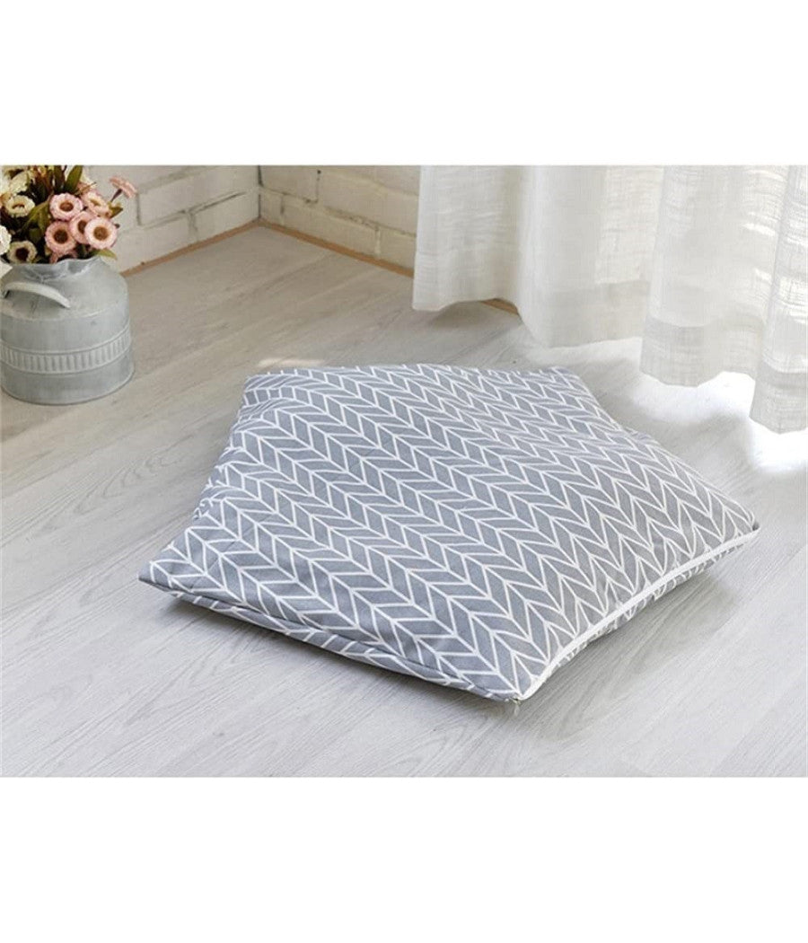 Tenda Portatile Per Animali Domestici Cani Gatti Casa Teepee Lavabile 50x50x70cm         