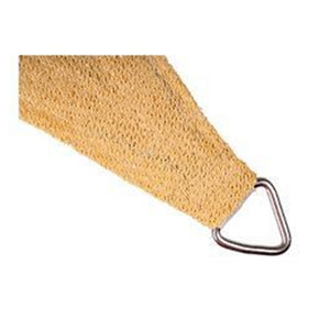 Trade Shop - Tenda Vela Ombreggiante Parasole Da Esterno Terrazze Giardino Patio Quadrata 4 X 4 Mt - Beige