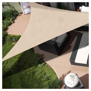 Trade Shop - Tenda Vela Ombreggiante Parasole Da Esterno Terrazze Giardino Triangolare 5x5x5mt 6625034 -