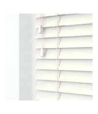 Tenda Veneziana Da Interno Casa Para Sole Effetto Legno Colore Bianco 200x175cm         