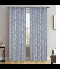 Tenda Zabty Cuori Pannello Singolo 8 Borchie Porta Finestra Bastone 140x280 Cm         