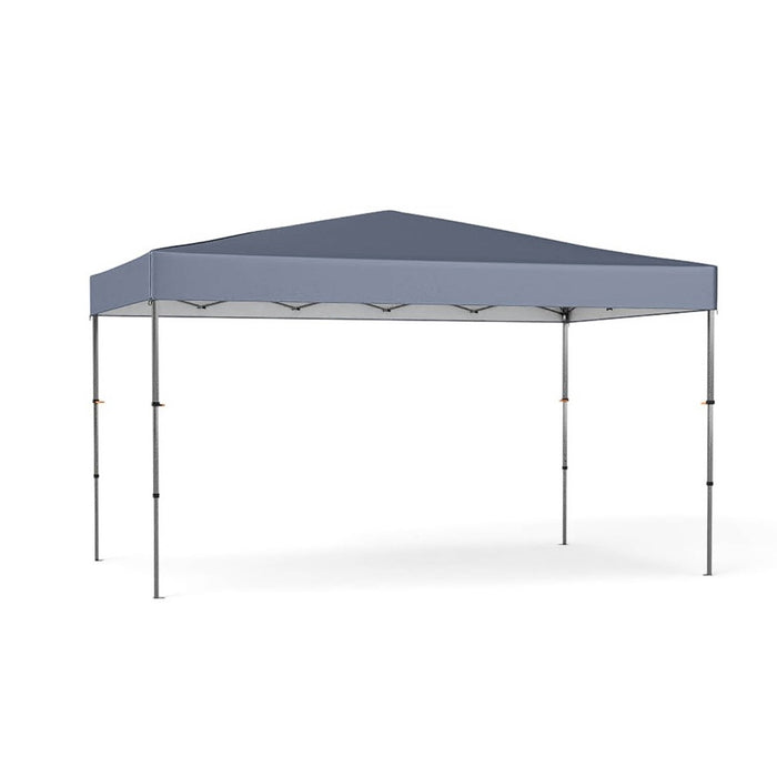Tenda da campeggio per eventi commerciali da esterno pieghevole, 365 x 225 CM tenda a baldacchino pop-up con borsa portatile Grigio-Tende parasole