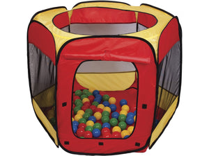 Tenda per palline con 100 palline incluse