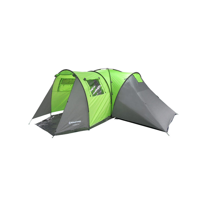 Tenda da campeggio familiare con 8 posti letto Torino Kingcamp - Dimensioni: 600 x 570 x 203 cm