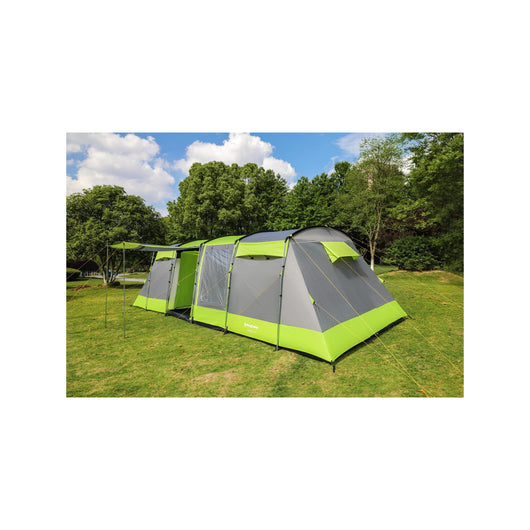 Tenda da campeggio familiare con 8 posti letto Verona - Kingcamp - Dimensioni: 700 x 310 cm