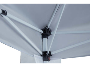 Gazebo da giardino pieghevole "Svetlana 4" - 12 m² - 3 x 4 m - Bianco