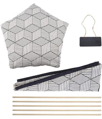 Tepee Letto Cuscino Lavagna Rimovibile Lavabile Portatile Per Animali 50x50x70cm         