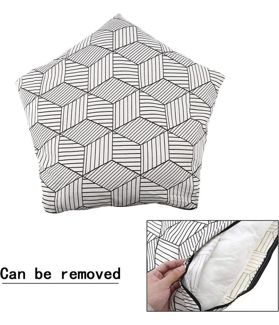 Tepee Letto Cuscino Lavagna Rimovibile Lavabile Portatile Per Animali 60x60x90cm         