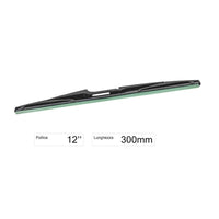 Tergi Posteriore Spazzola Universale 12" / 300mm Multi Attacco Ricambio Per Auto         