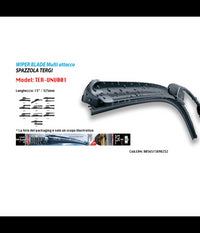 Tergicristallo Da 13" Per Auto Universale Ricambio Maxtech Ter-unv001         