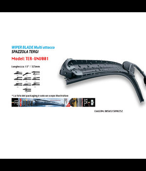 Tergicristallo Da 13" Per Auto Universale Ricambio Maxtech Ter-unv001         