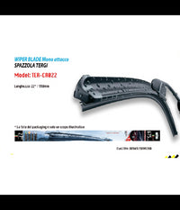 Tergicristallo Morbido Spazzola Auto Maxtech Ricambio Da 22" Ter-cr022         