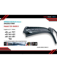 Tergicristallo Spazzola Multiattacco Auto Universale 26"/650mm Ter-unv014 Maxtech         