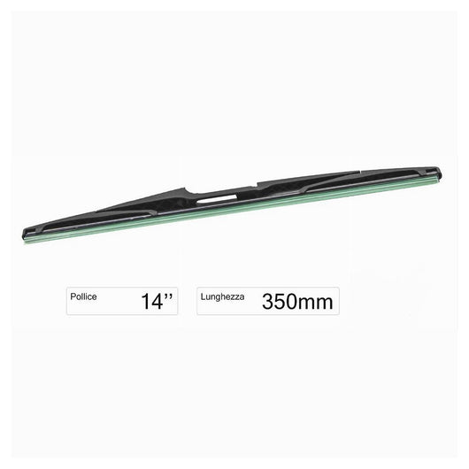 Tergicristallo Spazzola Posteriore Universale 14"/350mm Lunotto Ricambio Auto         