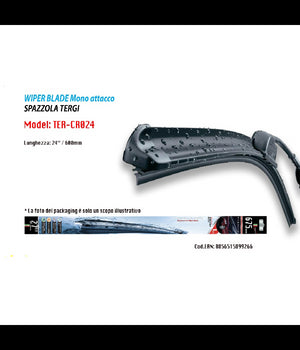 Tergicristallo Spazzola Ricambio Per Auto Morbido Maxtech Da 24" Ter-cr024         