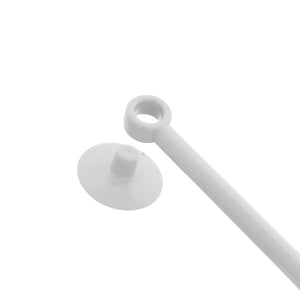 Tergivetro doccia bianco in plastica antigraffio con ventosa Spring