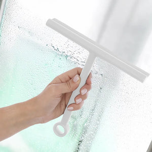 Tergivetro doccia bianco in plastica antigraffio con ventosa Spring