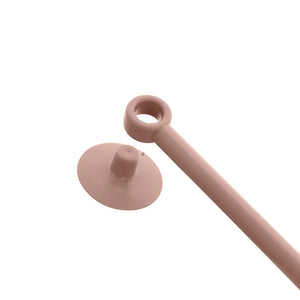 Tergivetro doccia rosa in plastica antigraffio con ventosa Spring