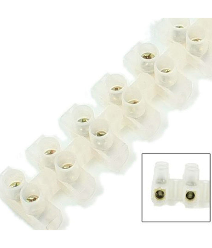 Terminal Block Connettore Terminali Morsetti Per Cavi Elettrici 6 Posizioni 20 A         