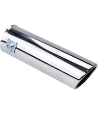 Terminale Di Scarico Diametro 30-45mm Lunghezza 160mm Copertura Cromata Marmitta         