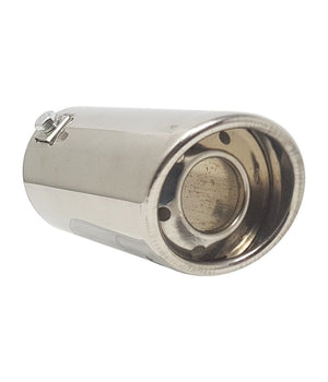 Terminale Marmitta Auto Tubo Scarico Ovale Cromato Lm 76342 Dr         