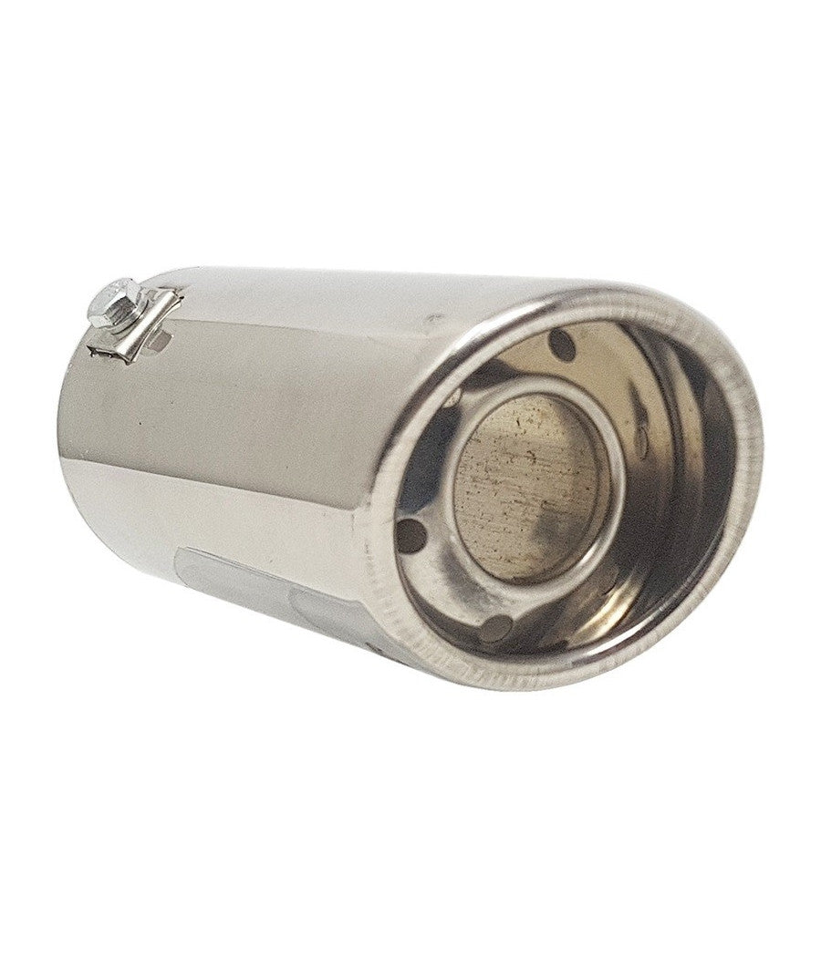 Terminale Marmitta Auto Tubo Scarico Ovale Cromato Lm 76342 Dr         