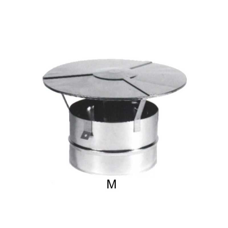 Terminale Parapioggia Inox 8 Maral