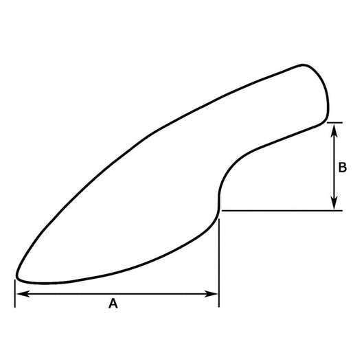 TERMINALE ACCIAIO INOX 316 Ø MM.22
